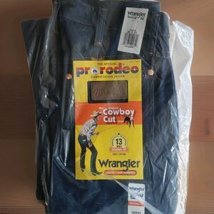 NWT Wrangler Jeans Mens 30x31  Dark Wash 13MWZ Cowboy Cut Pro Rodeo Original Fit